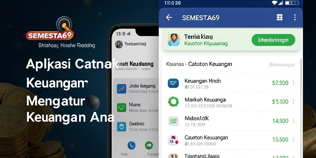 Tampilan antarmuka SEMESTA69 yang sederhana dan informatif.